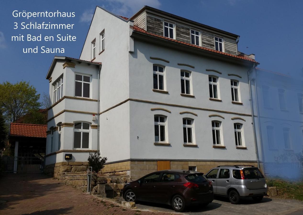 Groeperntorhaus Apartman Quedlinburg Kültér fotó